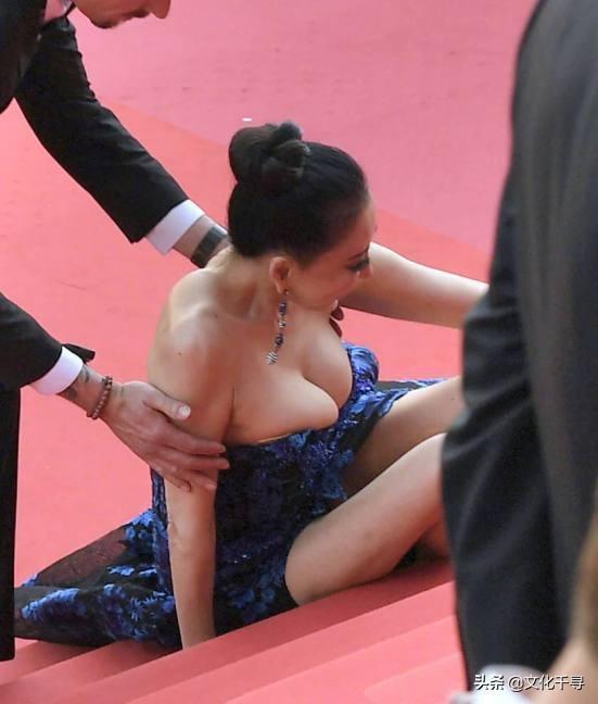 戛纳假摔明星,演技还是炒作？