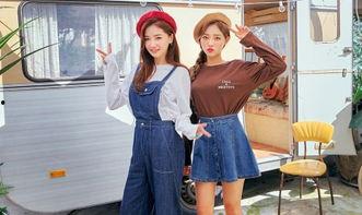 学生穿衣图片,学生多彩穿搭展现青春活力